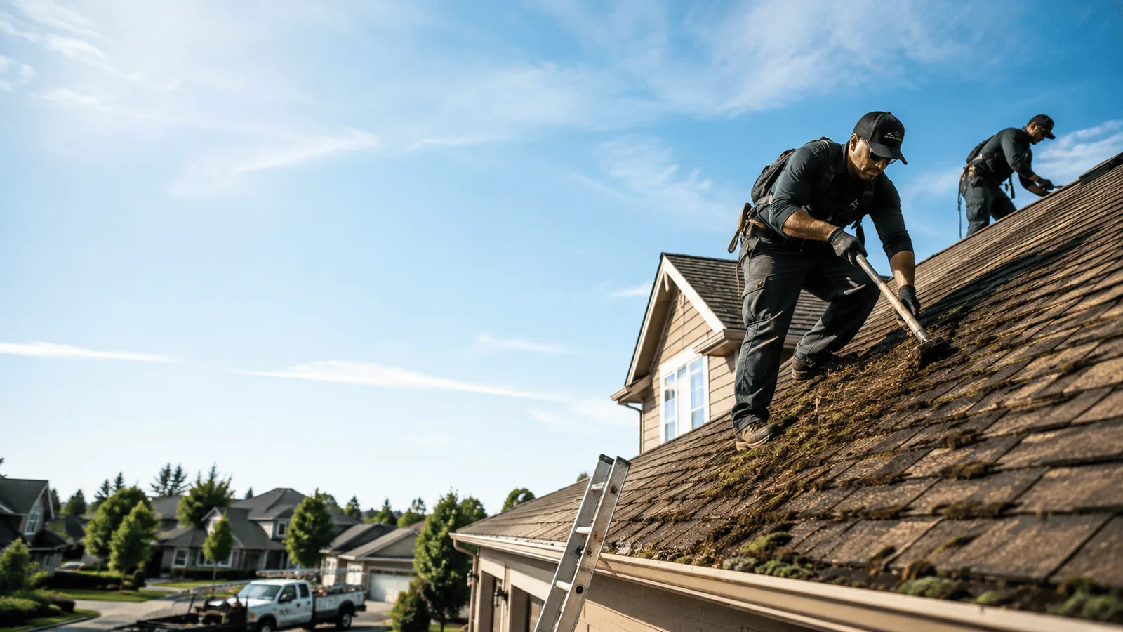 Roof Moss Removal in Bassett, VA near me